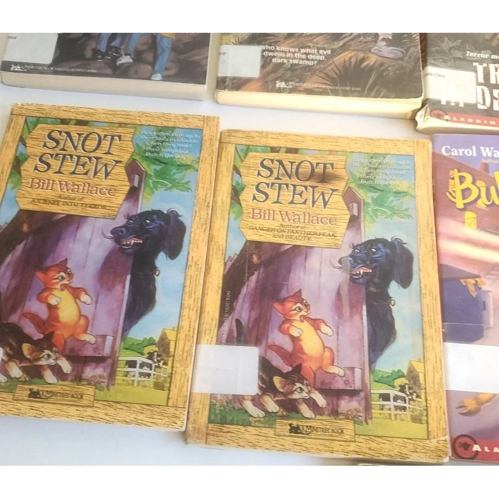 Bill Wallace Childrens Chapter Book Lot 17 Books Youth Homeschool Teacher PB